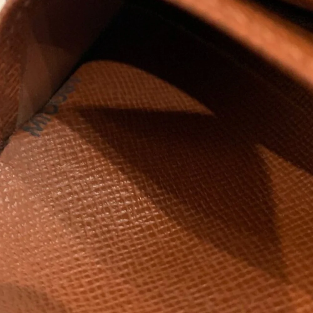 Louis Vuitton Textured Brown Monogram Wallet